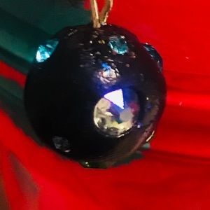 Rhinestone Galaxy Clay Earrings